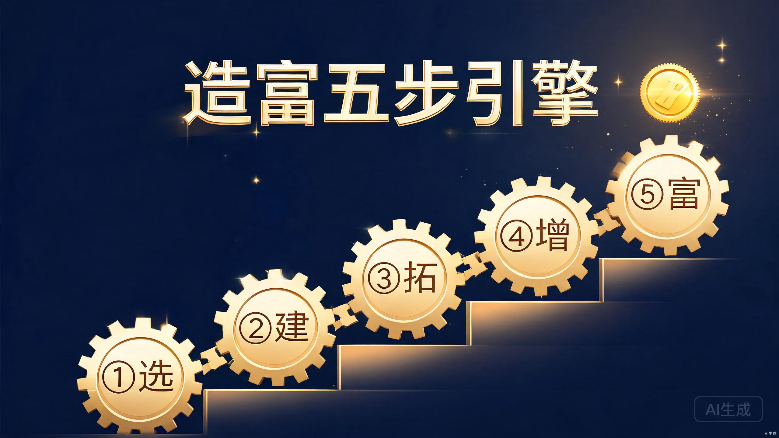 造富五步引擎：零基础普通人的第一套线上赚钱系统